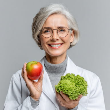 Літня пара готує здорову їжу